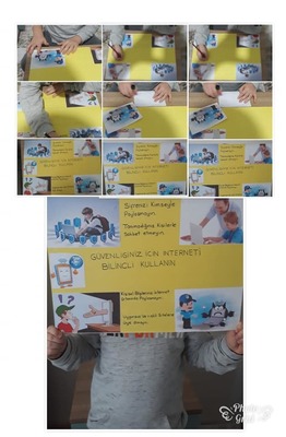 Safe Internet Day 2020(Güvenli İnternet Günü) Fun learning during the pandemic period-Pandemi döneminde eğlenceli öğrenme by Şule - Illustrated by Safer İnternet Day E Book - Ourboox.com