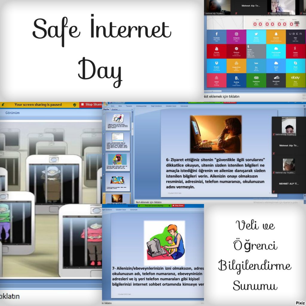 Safe Internet Day 2020(Güvenli İnternet Günü) Fun learning during the pandemic period-Pandemi döneminde eğlenceli öğrenme by Şule - Illustrated by Safer İnternet Day E Book - Ourboox.com