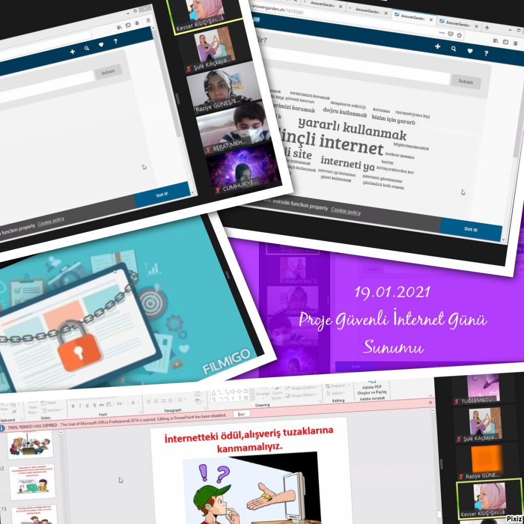 Safe Internet Day 2020(Güvenli İnternet Günü) Fun learning during the pandemic period-Pandemi döneminde eğlenceli öğrenme by Şule - Illustrated by Safer İnternet Day E Book - Ourboox.com