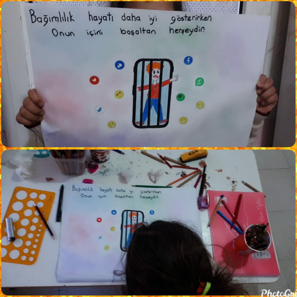 Safe Internet Day 2020(Güvenli İnternet Günü) Fun learning during the pandemic period-Pandemi döneminde eğlenceli öğrenme by Şule - Illustrated by Safer İnternet Day E Book - Ourboox.com