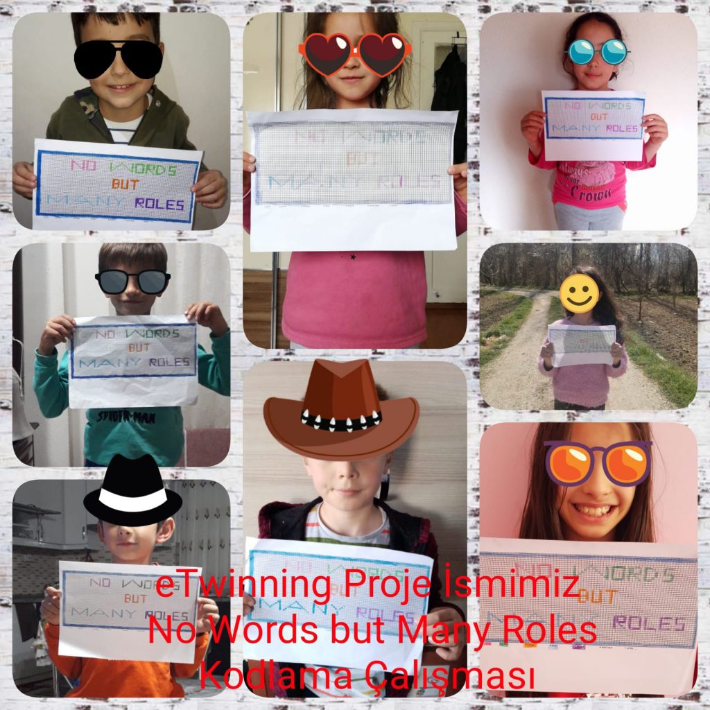 No Words but Many Roles by havide çiçek - Illustrated by HAVİDE ÇİÇEK - Ourboox.com