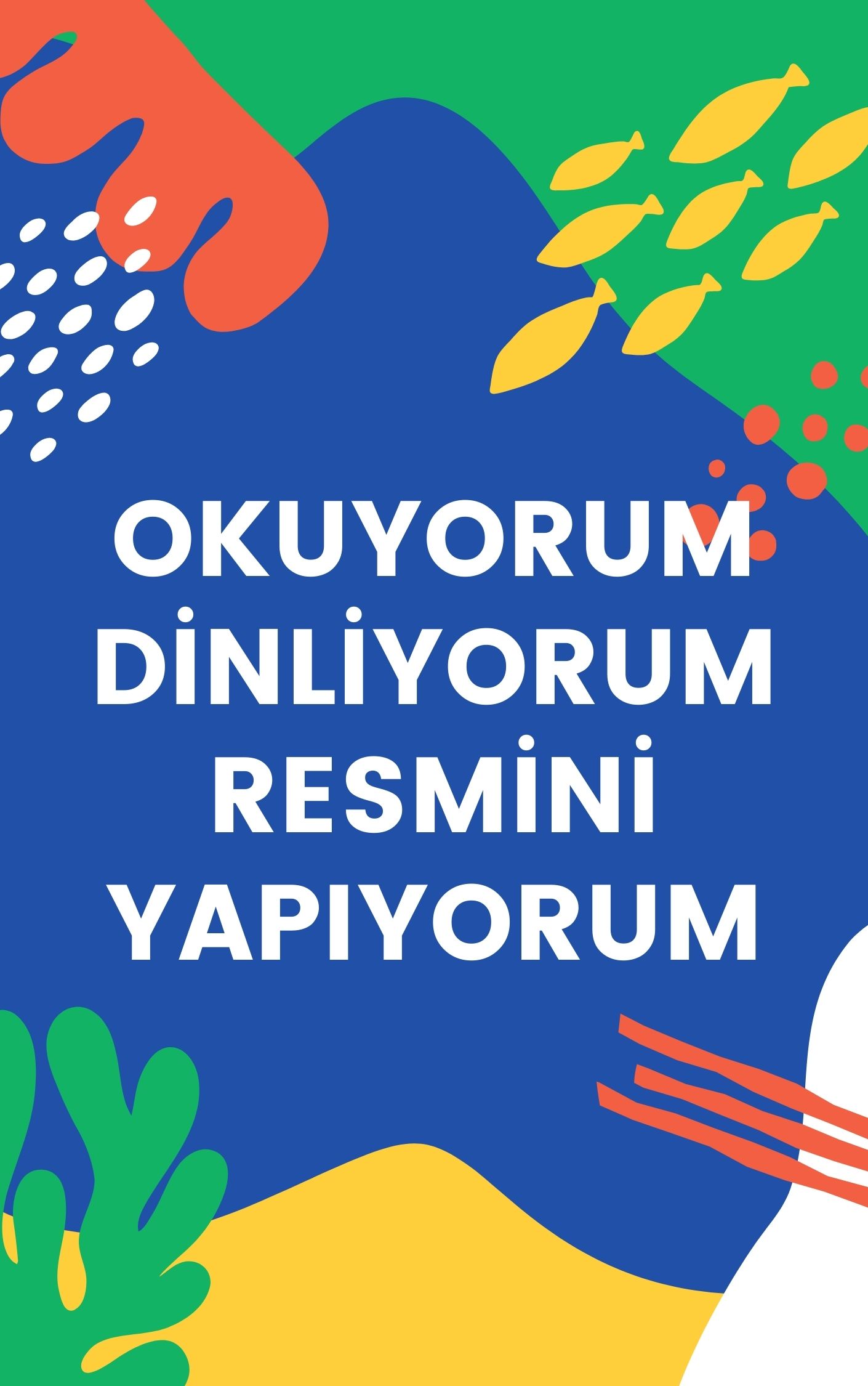 OKUYORUM,DİNLİYORUM VE RESMİNİ YAPIYORUM by bahadır - Ourboox.com