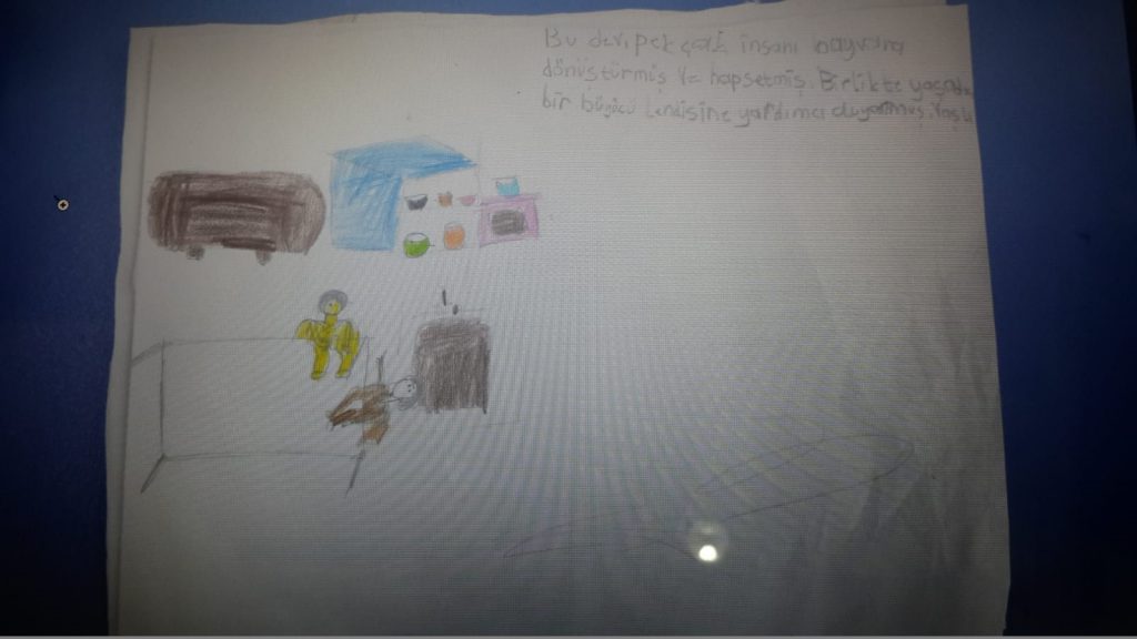 OKUYORUM,DİNLİYORUM VE RESMİNİ YAPIYORUM by bahadır - Ourboox.com