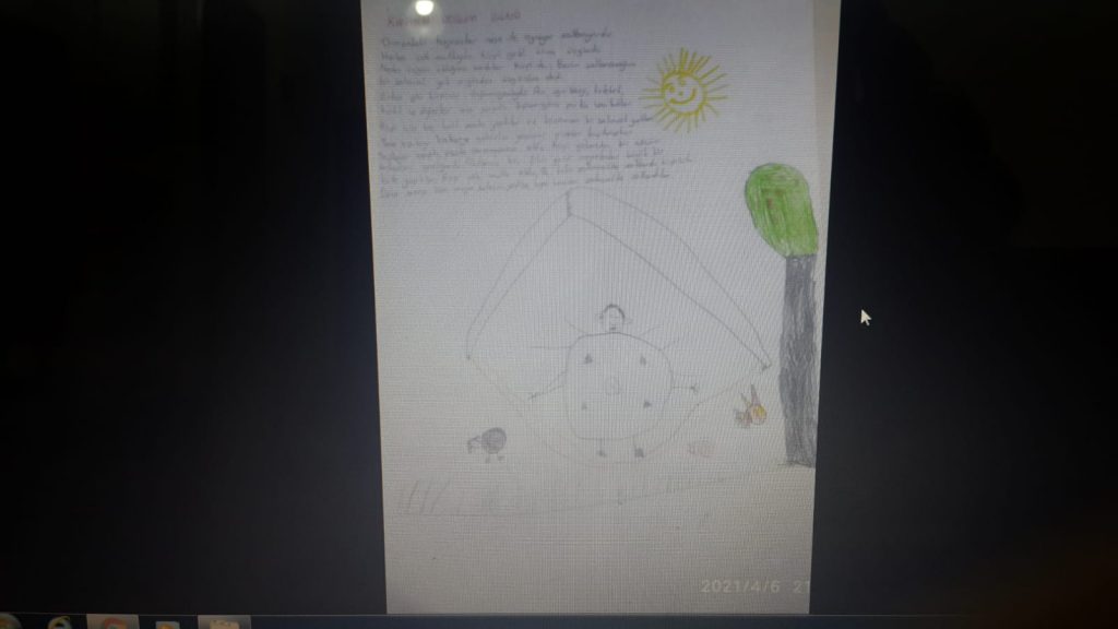 OKUYORUM,DİNLİYORUM VE RESMİNİ YAPIYORUM by bahadır - Ourboox.com