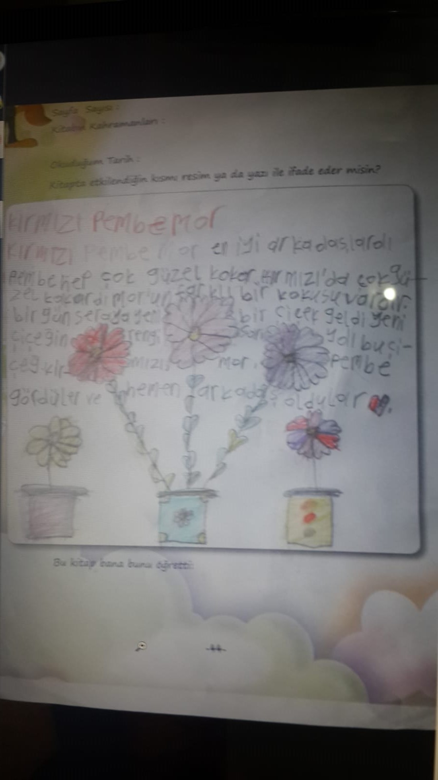 OKUYORUM,DİNLİYORUM VE RESMİNİ YAPIYORUM by bahadır - Ourboox.com