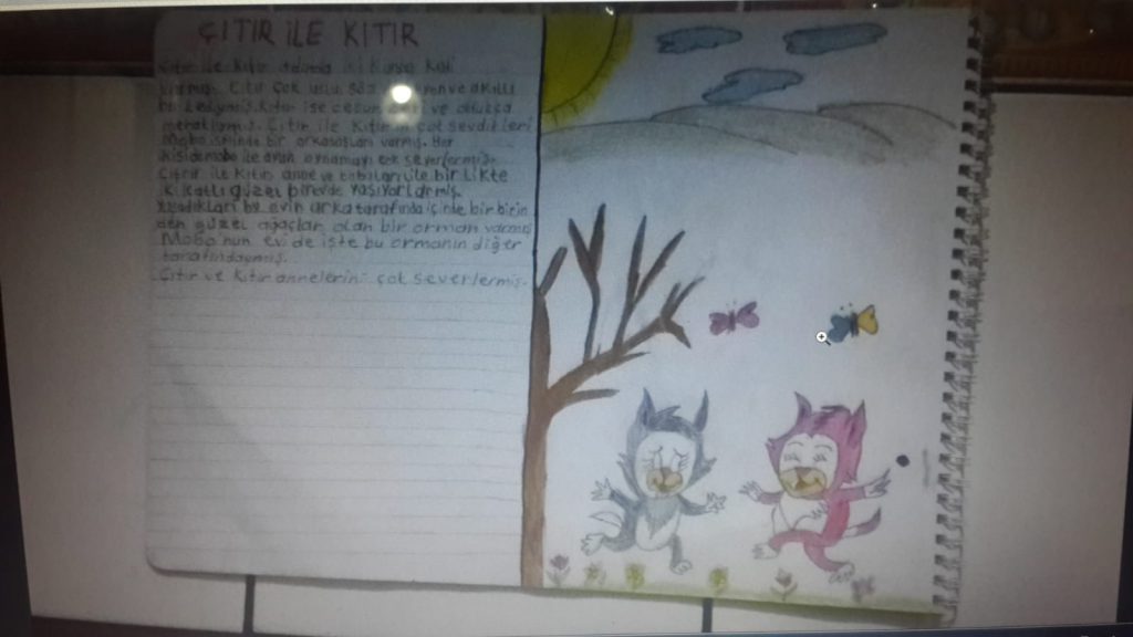 OKUYORUM,DİNLİYORUM VE RESMİNİ YAPIYORUM by bahadır - Ourboox.com