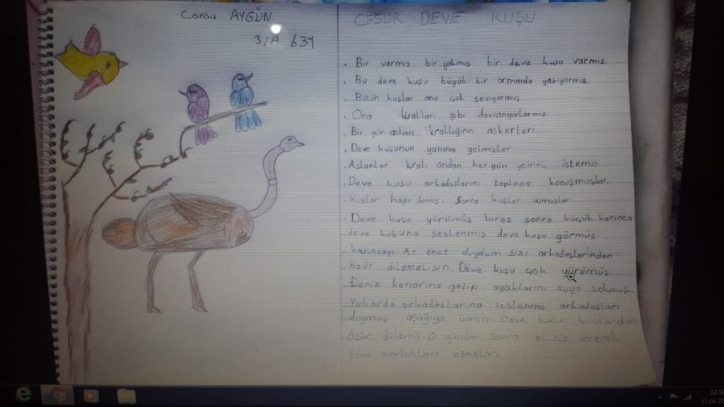 OKUYORUM,DİNLİYORUM VE RESMİNİ YAPIYORUM by bahadır - Ourboox.com