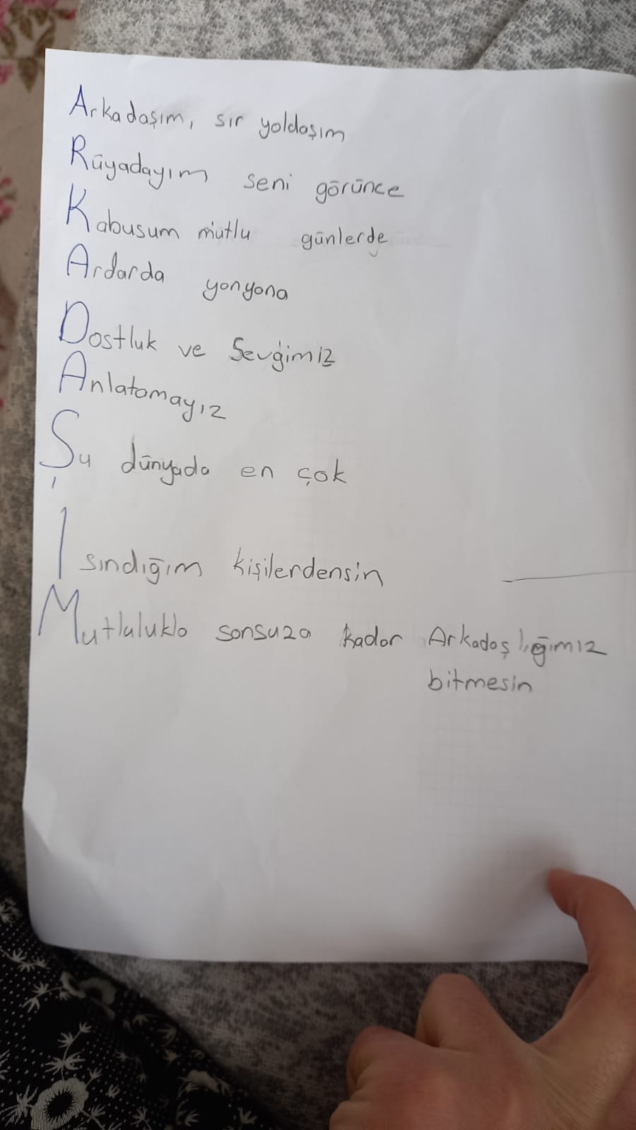 ARKADAŞIM by MERVE ŞİMŞEK - Ourboox.com