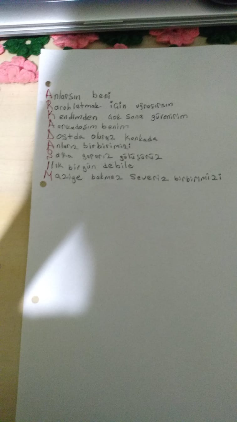 ARKADAŞIM by MERVE ŞİMŞEK - Ourboox.com