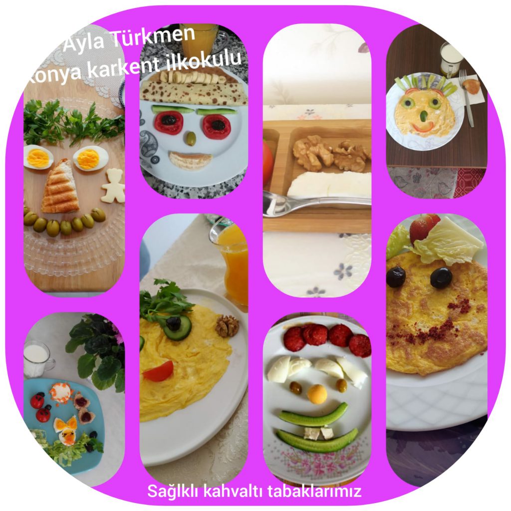 MY ACTİVİTY MY DESİGN CUTE BREAKFAST PLATES by Gül Fatma MENEKŞE - Ourboox.com