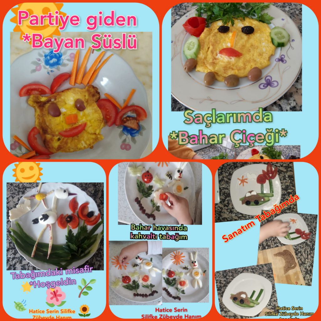 MY ACTİVİTY MY DESİGN CUTE BREAKFAST PLATES by Gül Fatma MENEKŞE - Ourboox.com