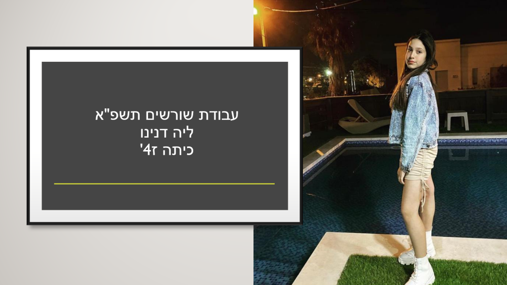 ספר השורשים של ליה by LIA - Ourboox.com