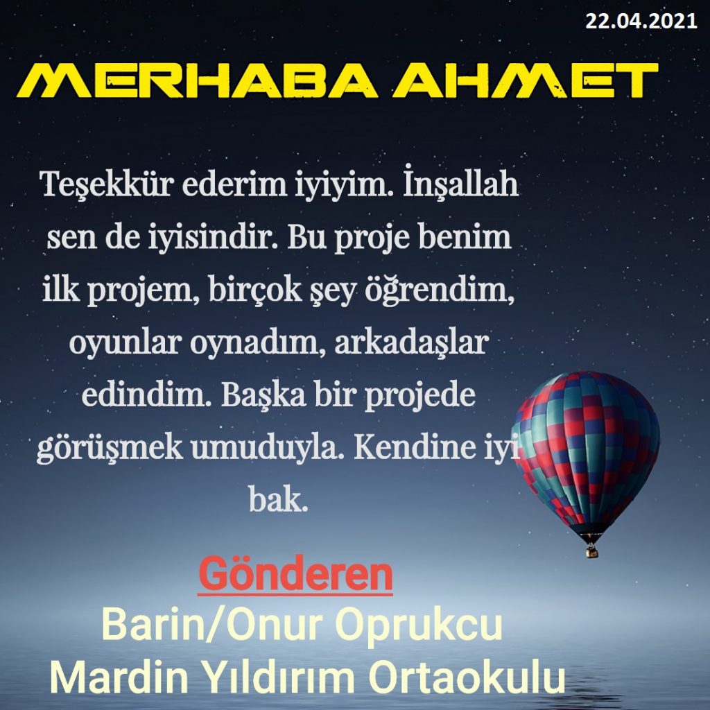 Mektup Arkadaşım by ALPER ÇİFTÇİ - Ourboox.com