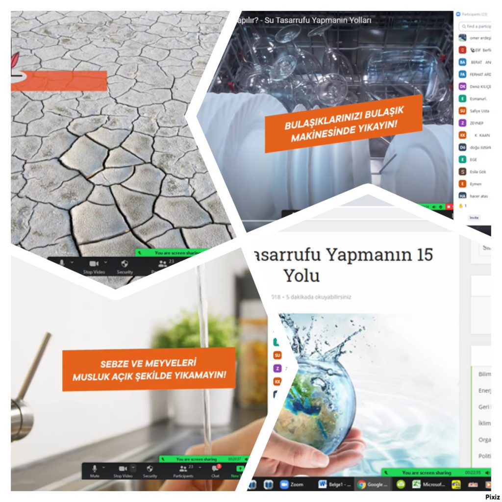 EVDEKİ SU TASARRUFU by omererdesir - Illustrated by Ömer ERDEŞİR - Ourboox.com