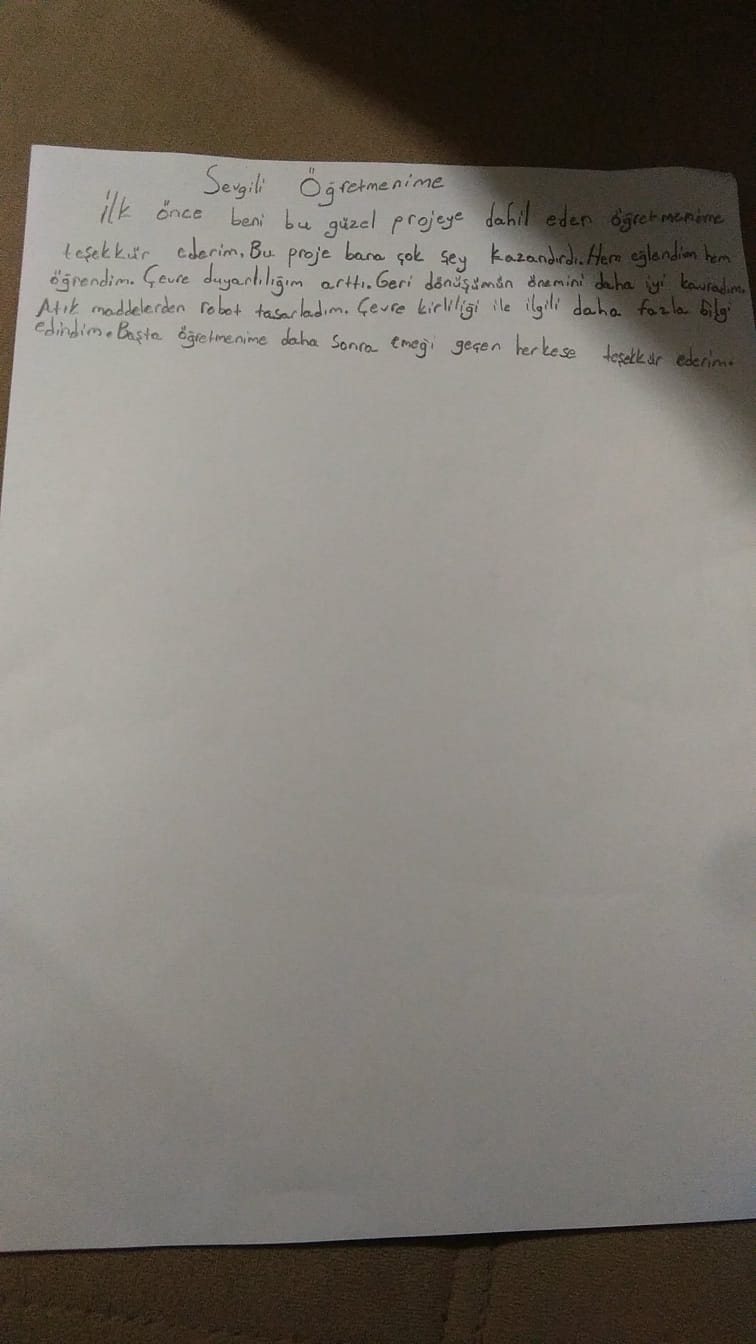 DÜNÜN ÇOCUKLARI BUGÜNÜN ÇOCUKLARINI ANLAMIYOR PROJE MEKTUPLARI by Ömür - Ourboox.com