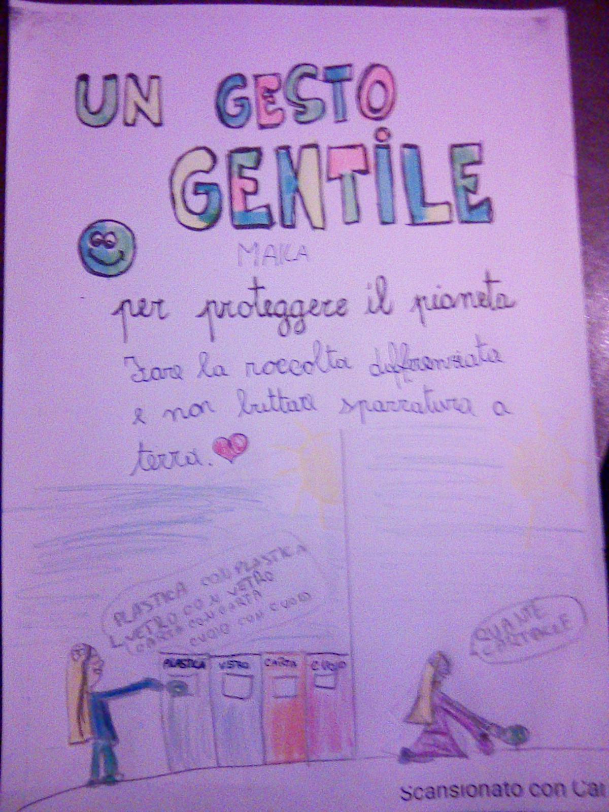 gesti gentili per proteggere il pianeta by Temis Stefania - Illustrated by classi seconde  - Ourboox.com