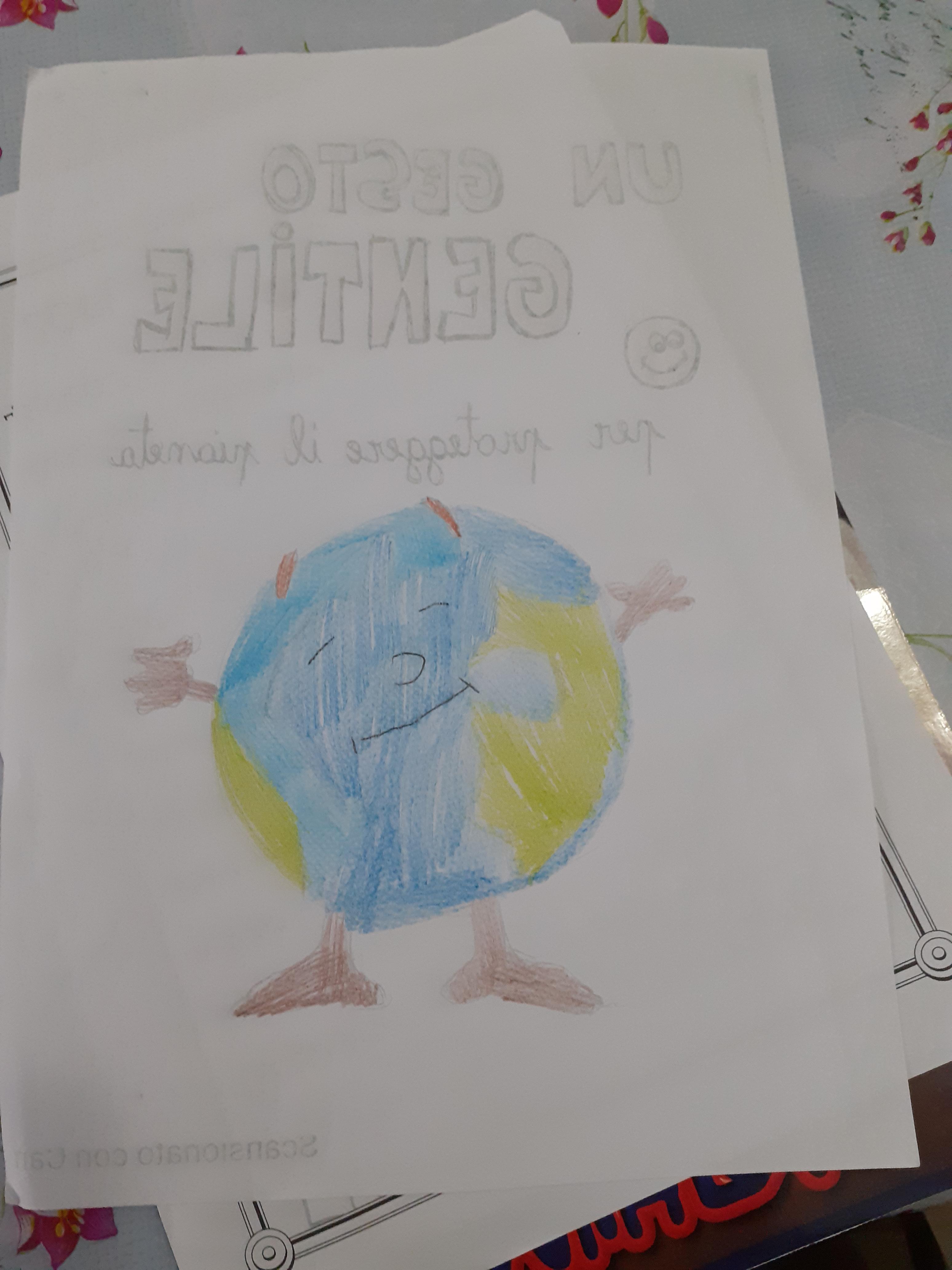 gesti gentili per proteggere il pianeta by Temis Stefania - Illustrated by classi seconde  - Ourboox.com