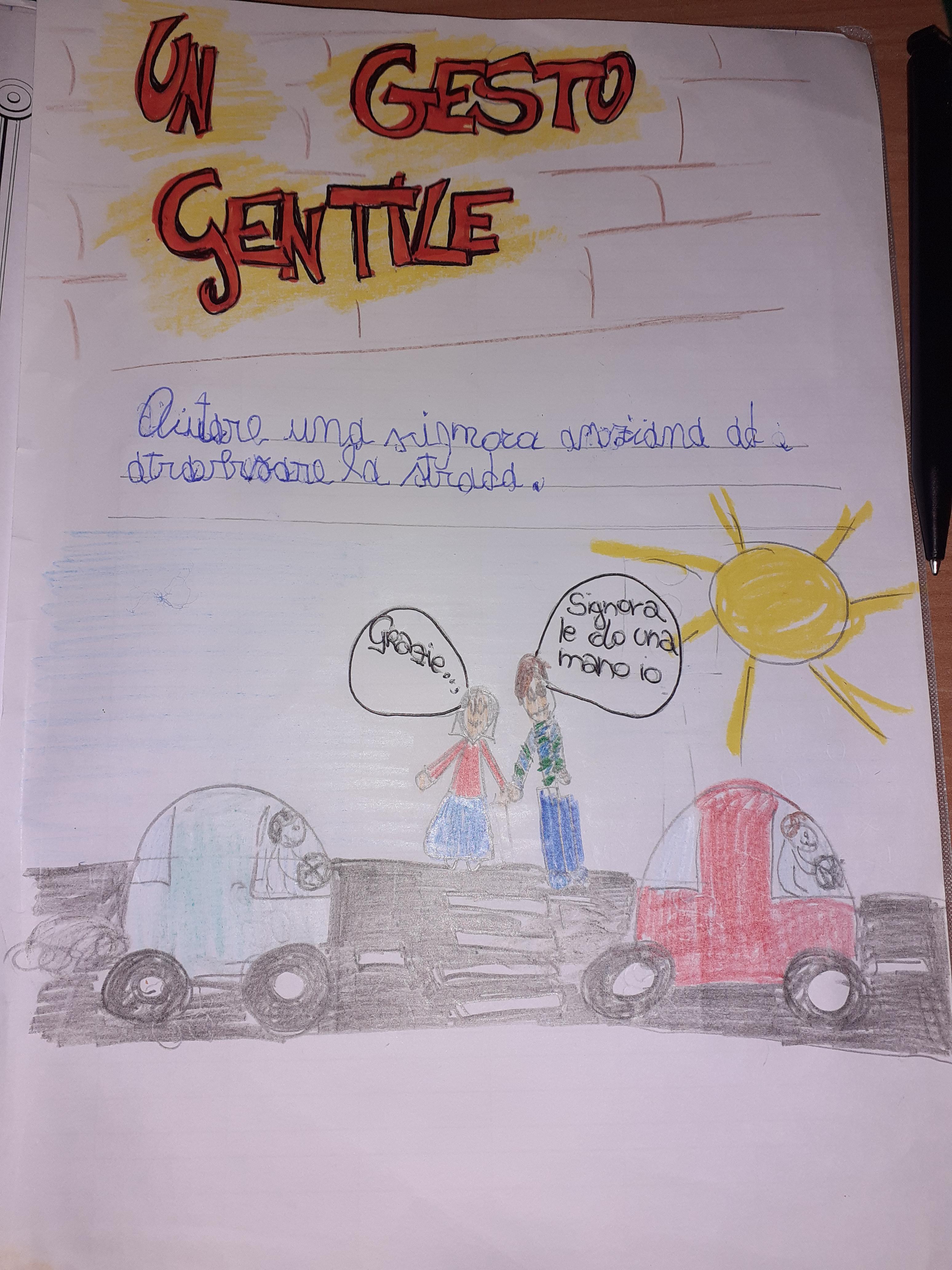 gesti gentili per proteggere il pianeta by Temis Stefania - Illustrated by classi seconde  - Ourboox.com