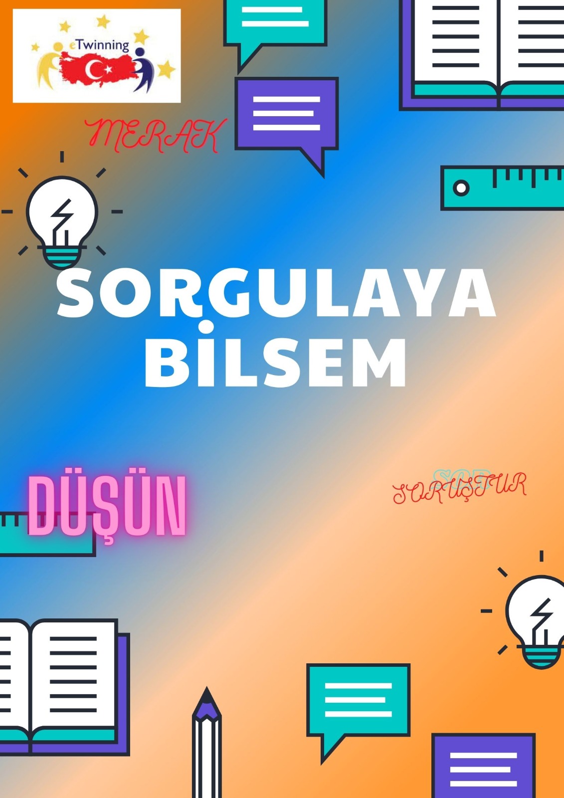 SorgulayaBİLSEM eTwinnig Projesi Öğrenci Afiş Anketi Analiz Raporu by Mehmet UZA - Illustrated by Mehmet UZA - Ourboox.com