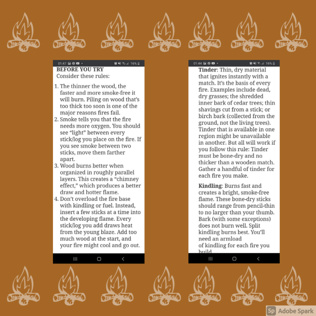 Bushcraft w the scouts and girl guides by mikaela batalon - Ourboox.com