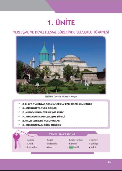 Yeşim Karayar Müfredatla İlişkilendirme 10. sınıf Tarih MEB Ders Kitabı by Yeşim - Ourboox.com