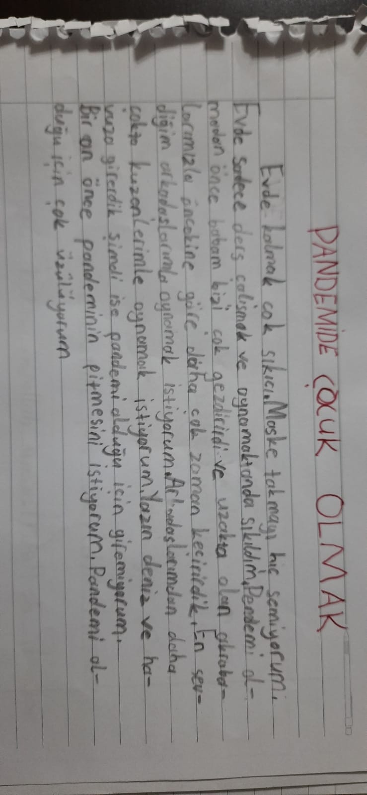 “PANDEMİDE ÇOCUK OLMAK” 23 NİSAN ETKİNLİĞİMİZ by Ali DEMİREL - Ourboox.com