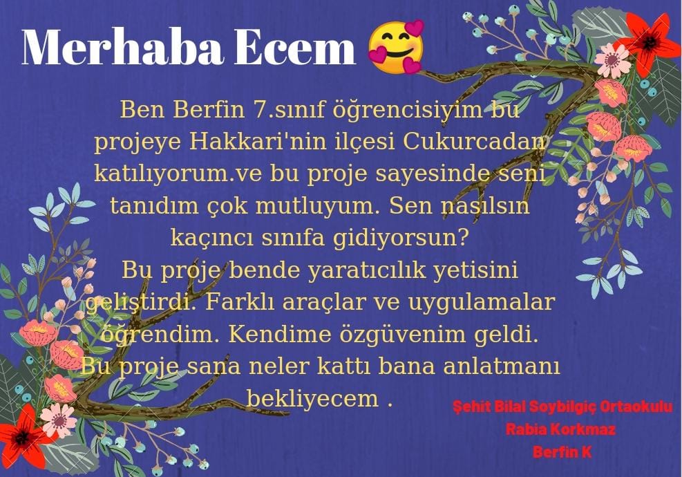 MEKTUP ARKADAŞIM by Fatma Şimşek - Ourboox.com