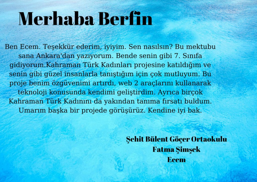 MEKTUP ARKADAŞIM by Fatma Şimşek - Ourboox.com