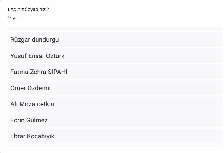 From Unhealthy To Healthy Öğrenci Ön Anket Analizi by Pınar Kesmegülü - Illustrated by Pınar Kesmegülü - Ourboox.com