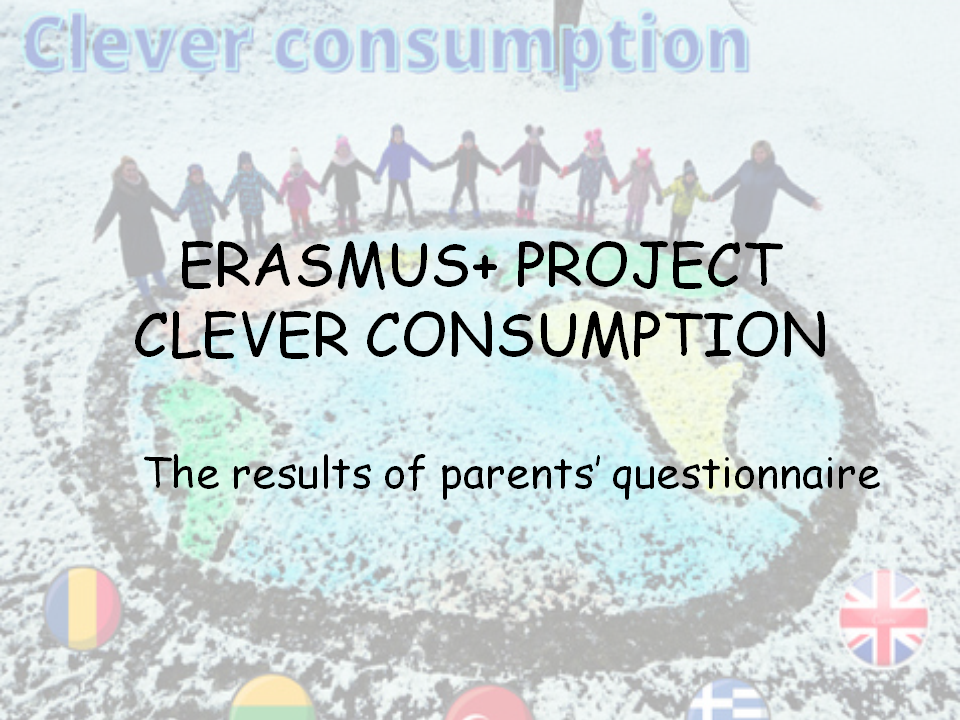 Clever Consumption: The results of the parents’ questionnaire by Georgia Klo - Ourboox.com