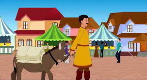 סיפורו של הסוחר והחמור by rahma - Illustrated by סיפורו של הסוחר והחמור - Ourboox.com