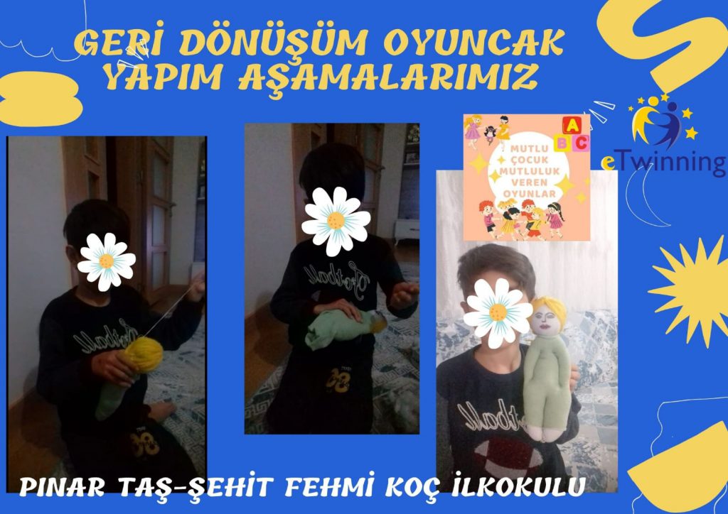 MUTLU ÇOCUK MUTLULUK VEREN OYUNLAR PROJESİ GERİDÖNÜŞÜM OYUNCAKLARIMIZ by Seher Ocak - Ourboox.com