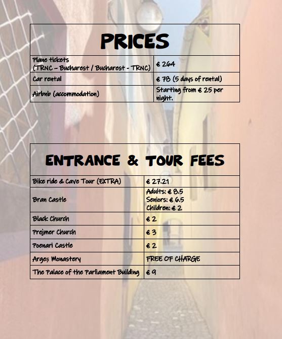 Transylvania Road Trip by Ozlem Butuner - Illustrated by On the Road Travel Agency - Ourboox.com