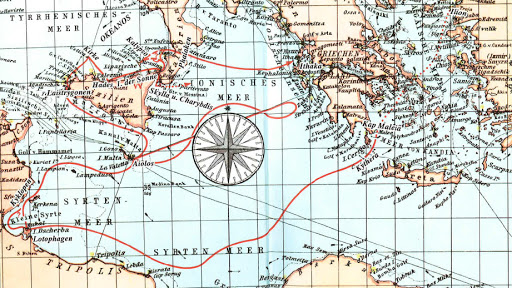 Inferno, Canto XXVI Il viaggio di Ulisse e il viaggio di Dante a confronto by claudia - Illustrated by Alunni III A - Ourboox.com