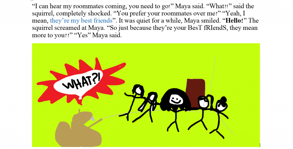 The Story Of Maya In 9 Pages by aya dori - Ourboox.com