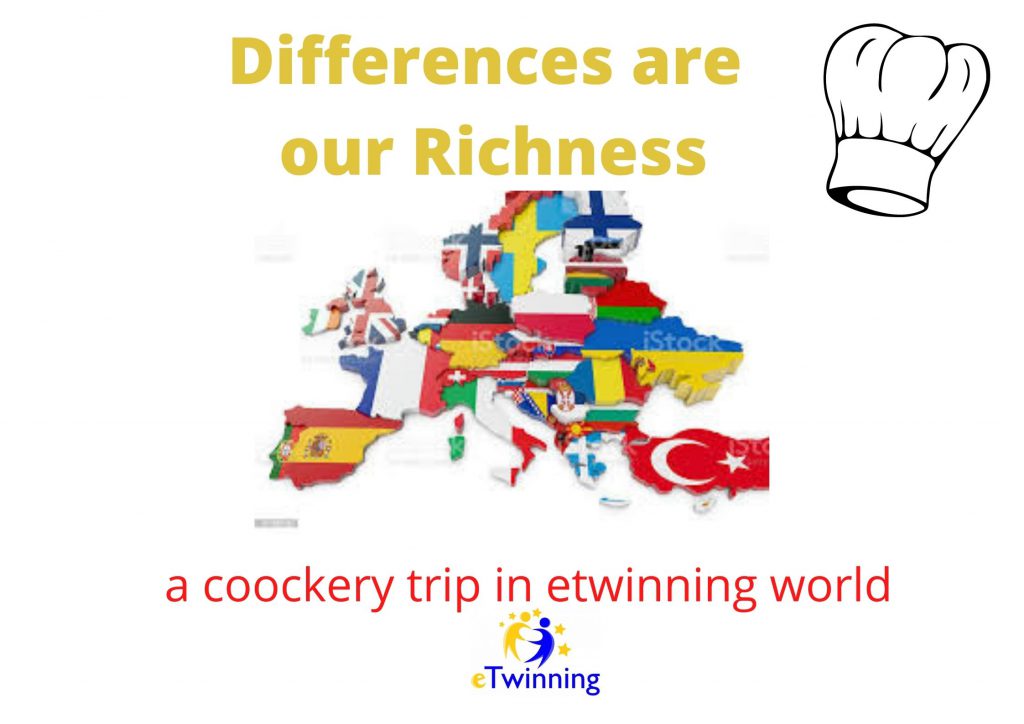 Recipes’Book etwinning project “Differences are our Richness” by classi prime - Ourboox.com