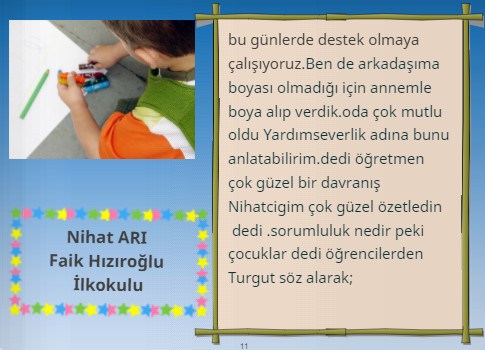 ÖĞRETMENİMLE DEĞERLERİMİ ÖĞRENİYORUM. by Öğretmenimle Değerlerimi Öğreniyorum - Illustrated by HİKAYE YAZARLARI:Ayşe COŞKUN-Burcu Bak ÖZSOY-Nihat ARI-Turgut EMİR-Nazmiye ŞAHİN-Burçak Güremek KÖKMEN-Gökhan GÜNERİ  - Ourboox.com