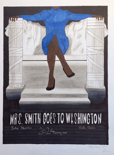 Mrs Smith goes to Washington by Caroline Gaudin - Illustrated by Spécialité Anglais AMC - Ourboox.com