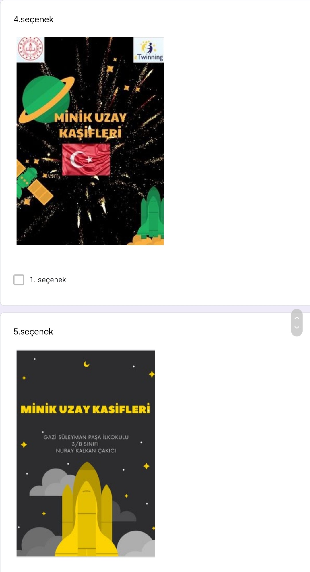 Afiş Anketi Değerlendirme Sonuçları by Melek ŞİMŞEK - Ourboox.com