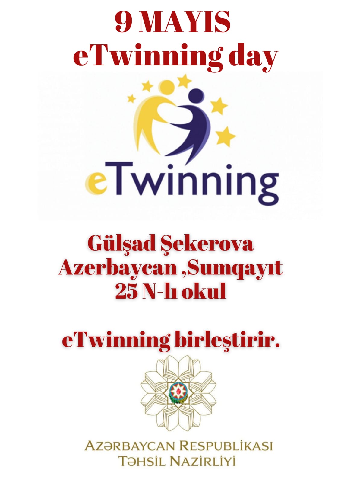 E-TWINNING GÜNÜ AFİŞ ÇALIŞMALARIMIZ by Merve Özer - Ourboox.com