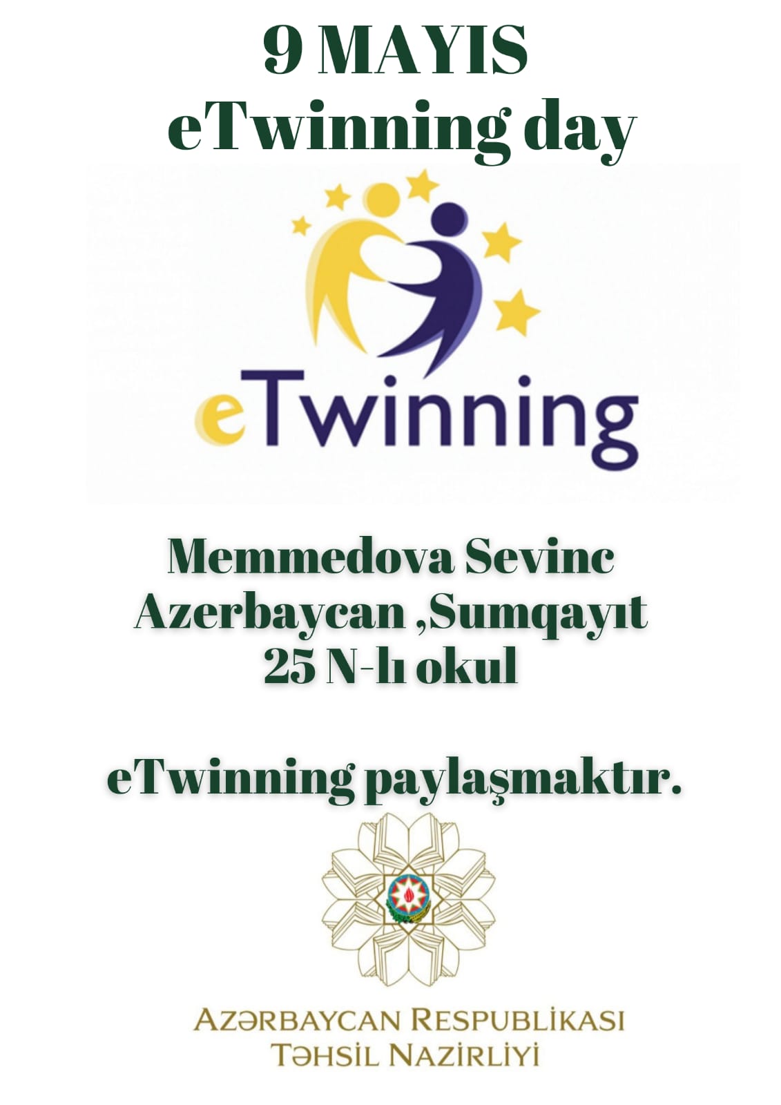 E-TWINNING GÜNÜ AFİŞ ÇALIŞMALARIMIZ by Merve Özer - Ourboox.com