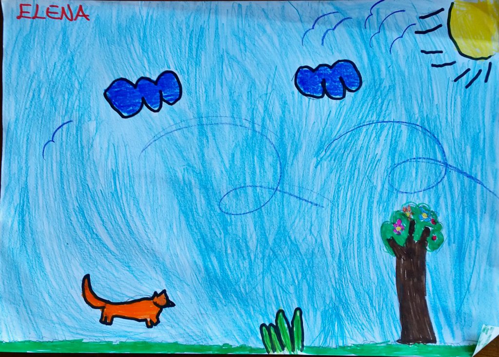 LA LEPRE E LA VOLPE by angela nudo - Illustrated by ANGELA NUDO - Ourboox.com