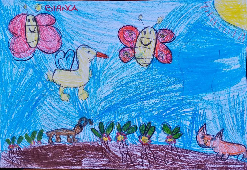 LA LEPRE E LA VOLPE by angela nudo - Illustrated by ANGELA NUDO - Ourboox.com