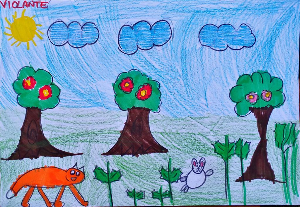 LA LEPRE E LA VOLPE by angela nudo - Illustrated by ANGELA NUDO - Ourboox.com