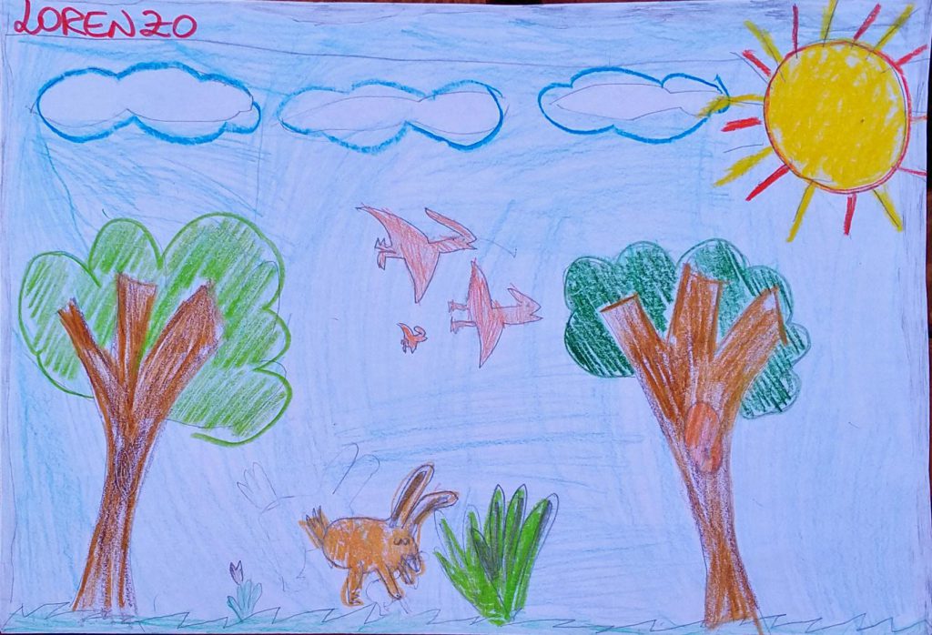 LA LEPRE E LA VOLPE by angela nudo - Illustrated by ANGELA NUDO - Ourboox.com