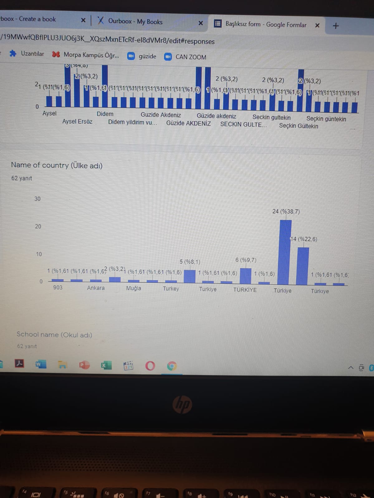 Steps for the climate-Pre-project student survey results by GÜZİDE AKDENİZ - Ourboox.com