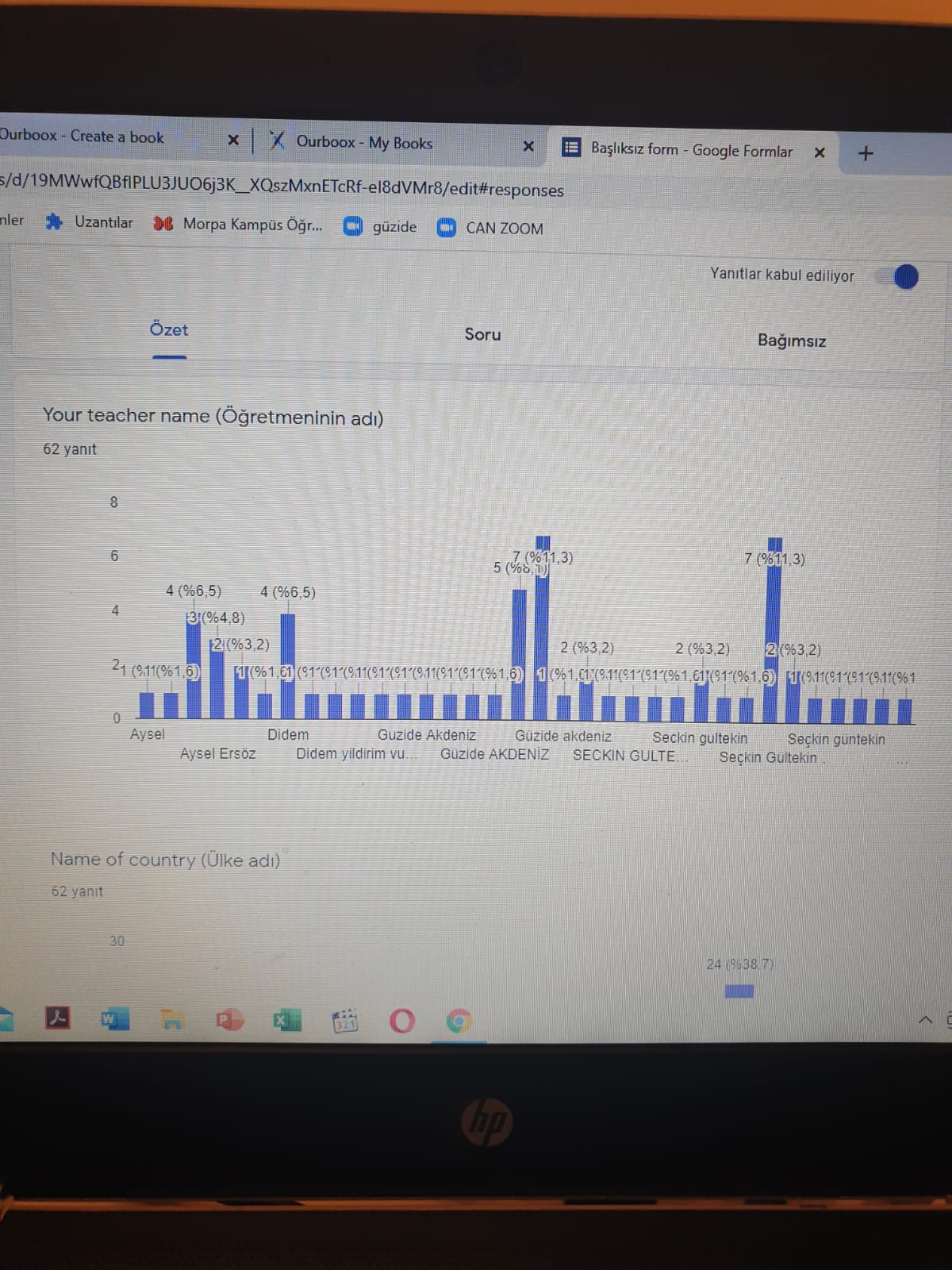 Steps for the climate-Pre-project student survey results by GÜZİDE AKDENİZ - Ourboox.com