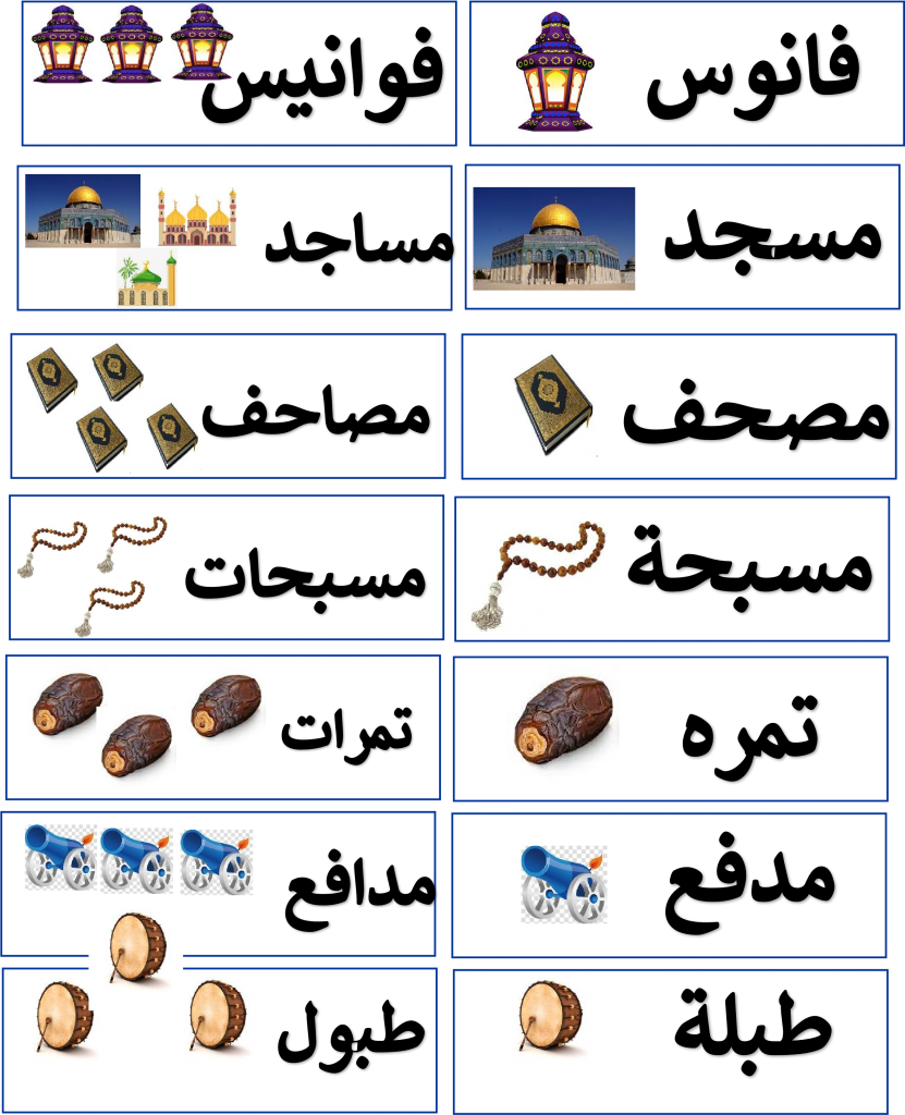 وحدة تعليمية عن شهر رمضان المبارك by nehaya ershed - Illustrated by نهاية ابو ارشيد - نجوى دواس - كاملة بياطرة - Ourboox.com