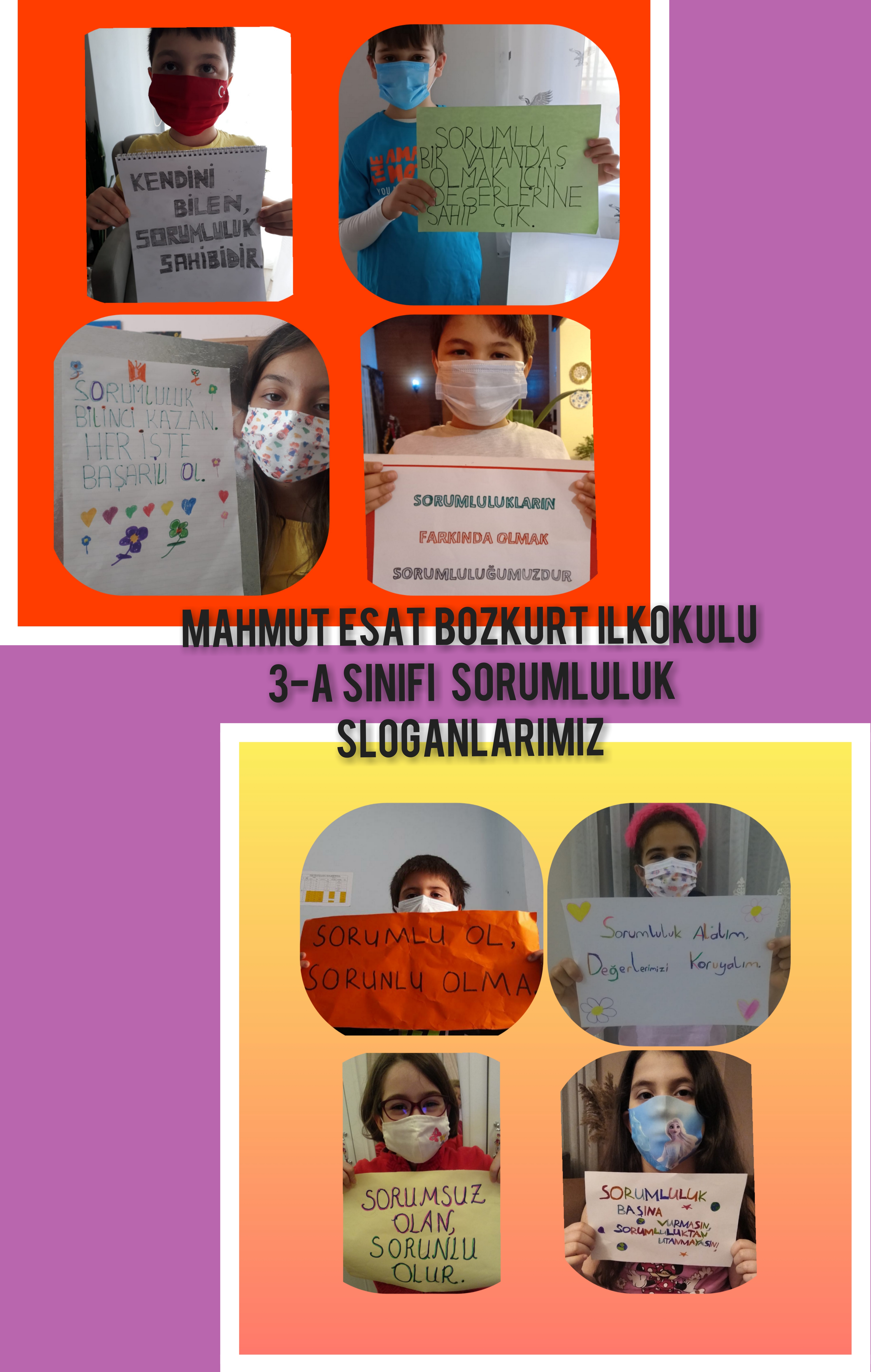 MAHMUT ESAT BOZKURT İLKOKULU 3-A SINIFI by Arzu - Ourboox.com