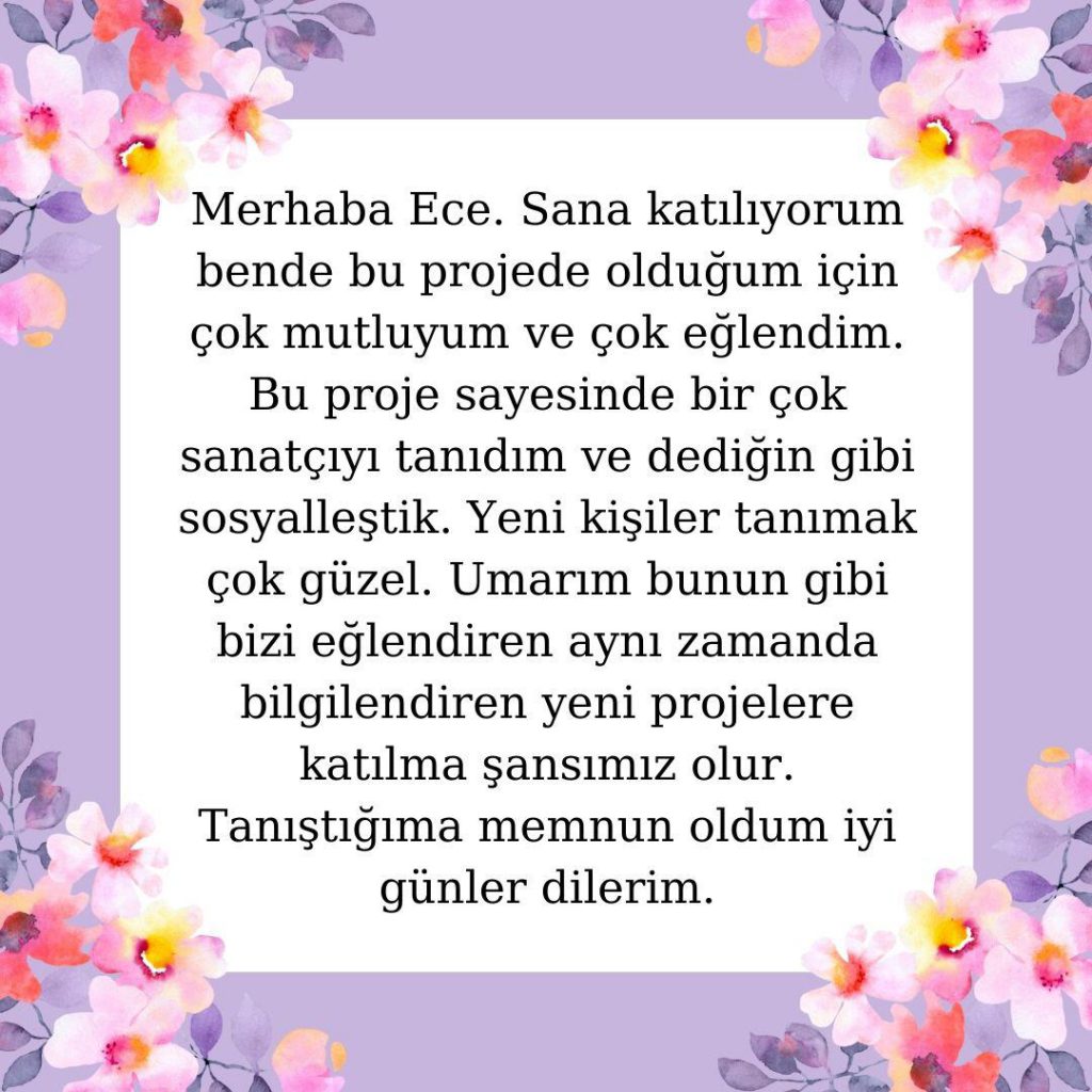 ART IS LIFE – MEKTUPLARIMIZ by Özden Kaynak - Ourboox.com